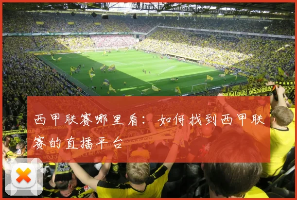 西甲联赛哪里看：如何找到西甲联赛的直播平台